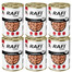 RAFI Classic Jautiena padaže, 6 vnt. po 1240 g, šlapias maistas visų veislių šunims