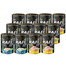 RAFI Cat Adult Mix 12 x 400 g skonių su menke ir vištiena, šlapias maistas katėms
