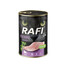 RAFI Cat Adult su triušiu 400 g drėgnas maistas sterilizuotiems katėms
