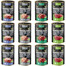 SUPER RAFI Cat Mix 4 skoniai 12 x 400 g šlapias kačių maistas