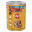 PEDIGREE Adult Mix skoniai 400 g skirta šunims, su 3 rūšių mėsos: jautienos, ėrienos ir vištienos bei 3 rūšių paukštienos, įdaryta į padažą