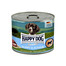 HAPPY DOG Sensible Puppy Junior 200 g ėrienos ir ryžių drėgnasis maistas šuniukams ir jauniems šunims