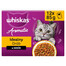 WHISKAS Aromatic Adult Idealny Drób w sosie, 12 x 85 g mokra karma dla dorosłych kota