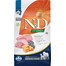 FARMINA N&D Pumpkin Adult Medium & Maxi su ėriena ir mėlynėmis 2,5 kg, ėdalas suaugusiems vidutinių ir didelių veislių šunims + FARMINA N&D Pumpkin Dental Treat Lamb Blueberry Medium/Maxi 100 g (7 vnt.) DOVANŲ!