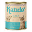 KATIDO Adult Cat Veal 6x400 g veršiena su lašišų aliejumi katėms