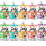 CALIBRA Joy Dog Yummy Zestaw Past Mięsnych dla Psa Mix Smaków 10 x 100g