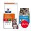 HILL'S Prescription Diet Feline Urinary Stress + Metabolic c/d Stress Multicare 8 kg + żwirek dla kotów 6 kg GRATIS