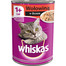 WHISKAS konservai su jautiena padaže 400 g x 24