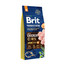 BRIT Premium By Nature Junior Medium M 15 kg + 6 x 800 g BRIT kalakutienos ir kepenų šlapias maistas šuniukams