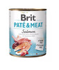BRIT Pate&Meat salmon 800 g lašišos paštetas šunims