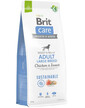 BRIT Care Dog Sustainable Adult Large Breed Chicken & Insect suaugusių didelių veislių šunų ėdalas su vištiena ir vabzdžiais 12kg