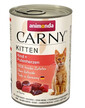 Carny Puszka Kitten Wołowina/Serce Indyka 400 g