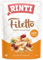 RINTI Filetto in Jelly Vištienos ir paukštienos širdelės paketėlis želė Vištienos ir paukštienos širdelės 100 g