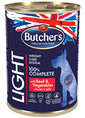 BUTCHER'S WCD Blue+ Light konservai su jautiena ir daržovių gabaliukais padaže 400 g