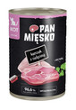 PAN MIŠKO Vištiena su veršiena drėgnas maistas kačiukams 400 g