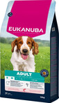 EUKANUBA Adult Small & Medium Breeds Salmon & Barley 12 kg – sausas pašaras su lašiša ir miežiais suaugusiems mažų ir vidutinių veislių šunims