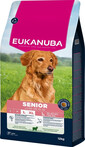 EUKANUBA Senior Large Breeds Lamb Rice 12 kg sausa maistas vyresniems didelių veislių šunims, turintis avienos ir ryžių