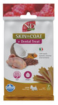 FARMINA N&D Quinoa Dental Treat Skin Coat Quail Mini 60 g (7 vnt.) dantų skanėstai mažų veislių šunims