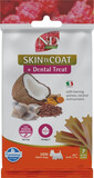 FARMINA N&D Quinoa Dental Treat Skin Coat Herring Mini 60 g (7 vnt.) dantų skanėstai mažų veislių šunims