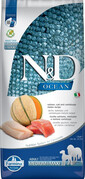 N&D Ocean Dog Adult Medium & Maxi salmon, cod, pumpkin & cantaloupe melon 12 kg łosoś, dorsz, dynia, melon kantalupa