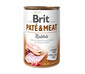 BRIT Pate&Meat rabbit 400 g triušienos paštetas šunims