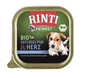 RINTI Feinest Bio Paukštiena Pure&Poultry širdelių dėklas 150 g