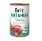 BRIT Pate&Meat venison 400 g paštetas su elniena šunims