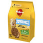 PEDIGREE Junior 2,6 kg su naminiais paukščiais ir daržovėmis dideliems ir vidutinio dydžio šunims auginti.