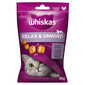 WHISKAS Atsipalaidavimas ir ramybė 45 g – skanėstas su vištiena katėms.