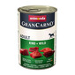 Animonda Grancarno Adult 400 g suaugusių šunų konservai su jautiena ir žvėriena