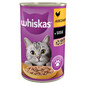 WHISKAS konservuotas kačių maistas su vištiena 400 g