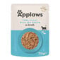 APPLAWS Cat Adult Pouch Tuna Fillet with Seabrem in Broth tuńczyk i leszcz w bulionie 70 g