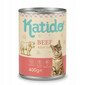 KATIDO Adult Cat Beef 400 g jautiena su lašių aliejumi katėms