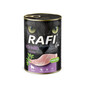 RAFI Cat Adult su triušiu 400 g drėgnas maistas sterilizuotiems katėms
