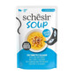 SCHESIR Soup Tuńczyk z kalmarami 40 g uzupełniająca zupa dla kotów