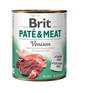 BRIT Pate&Meat venison 800 g paštetas su elniena šunims